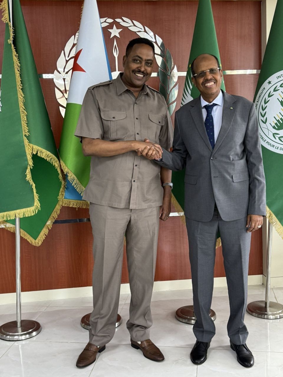 Read more about the article ወርቅነህ ገበየሁ (ዶ/ር) ከአዲሱ የአፍሪካ ህብረት ኮሚሽን ሊቀመንበር ጋር ተወያዩ