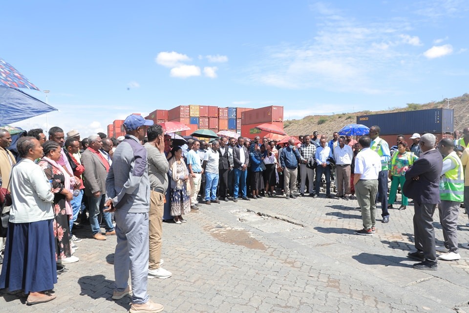 Read more about the article የሞጆ ወደብ የሎጂስቲክስ ማዕከል ማስፋፊያ ግንባታ በጥቂት ወራት ውስጥ ይጠናቀቃል
