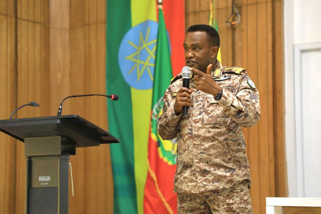 Read more about the article የኢትዮጵያ አየር ኃይል ወደ ተሟላ ዘመናዊ የአቪዬሽን ተቋም ደረጃ ማደግ ችሏል – ሌተናል ጄኔራል ይልማ መርዳሳ