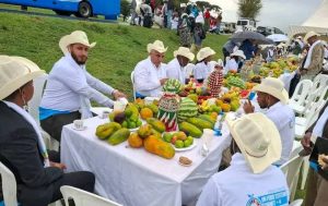 Read more about the article ዓለም አቀፍ የልማት አጋሮች እና የሀገራት ተወካዮች በምሥራቅ ሸዋ ዞን የቦራ የስንዴ ክላስተር ማሳ ተመለከቱ