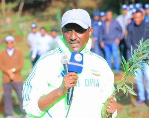 Read more about the article የአዲስ አበባ ከተማ ደንብ ማስከበር አመራርና ሠራተኞች የችግኝ ተከላ መርሐ ግብር አካሄዱ
