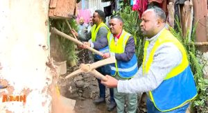 Read more about the article የአዲስ አበባ ከተማ ተፎካካሪ የፖለቲካ ፓርቲዎች የጋራ ምክር ቤት አባላት የክረምት በጎ ፈቃድ አገልግሎት ጀመሩ