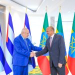 Read more about the article ምክትል ጠቅላይ ሚኒስትር አቶ ተመስገን ጥሩነህ ከኩባ ሪፐብሊክ ምክትል ጠቅላይ ሚኒስትር ጋር ተወያዩ