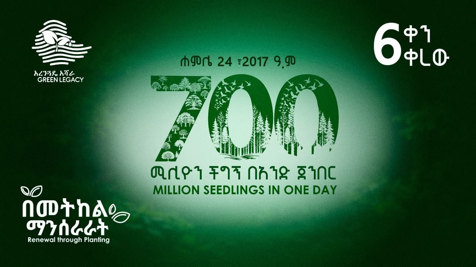 You are currently viewing በአንድ ጀምበር ሚሊዮኖችን በመትከል የማንሰራራት ታሪካዊ ጉዞ አካል እንሁን!