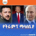 Read more about the article ሩሲያ እና ዩክሬን የተኩስ አቁም ስምምነት ማድረግ እንዳለባቸዉ ዶናልድ ትራምፕ አሳሰቡ