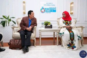 Read more about the article የፋኦ ዋና ዳይሬክተር ኩ ዶንግዩ በ2ኛው የተባበሩት መንግስታት ድርጅት የሥርዓተ ምግብ ጉባኤ ላይ ለመሳተፍ አዲስ አበባ ገቡ