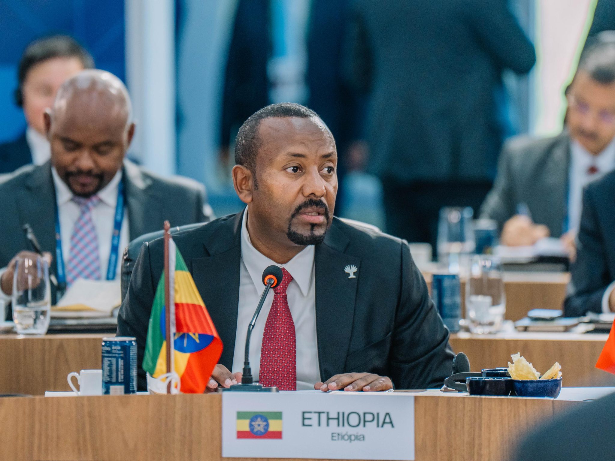 You are currently viewing ጠቅላይ ሚኒስትር ዐቢይ አሕመድ ብሪክስ ከጠንካራ አዲስ ሀሳብ ተነስቶ ለአለምአቀፍ ለውጥ የሚሰራ ብርቱ ኃይል ወደመሆን መሸጋገሩን ገለጹ