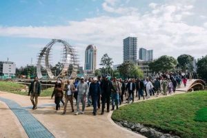 Read more about the article ጠቅላይ ሚኒስትር ዐቢይ አሕመድ (ዶ/ር) ከብልጽግና ፓርቲ ምክር ቤት አባላት ጋር በአዲስ አበባ የወንዝ ዳርቻ ልማት የሥራ ሂደትን ጎበኙ