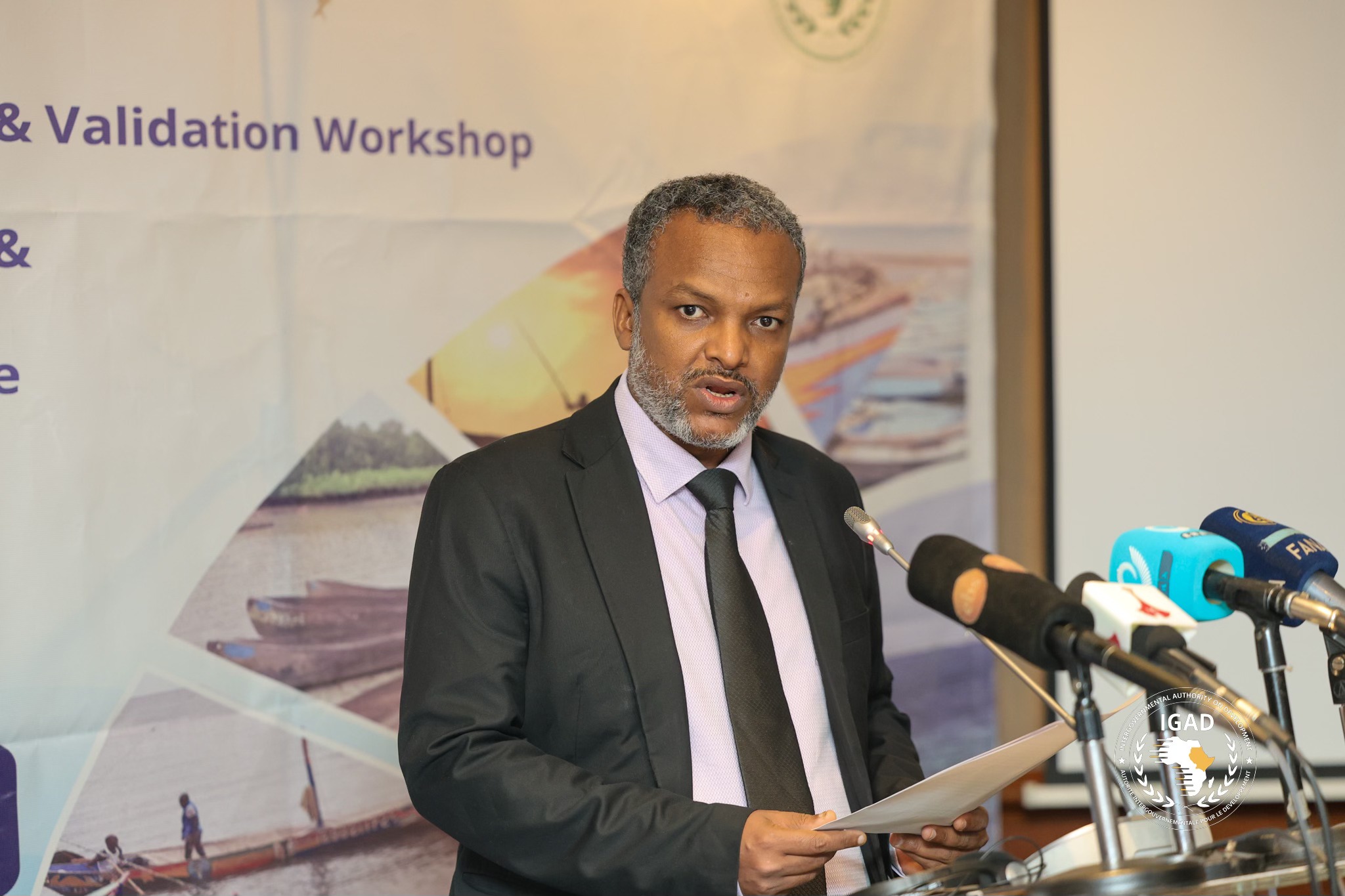 You are currently viewing በቀጣናው የዓሣ ምርትና ንግድን ዘመናዊና ቀልጣፋ እንዲሆን የጋራ ጥረት ማድረግ እንደሚገባ የምስራቅ አፍሪካ የልማት በይነ መንግስታት ባለስልጣን (ኢጋድ) አስታወቀ