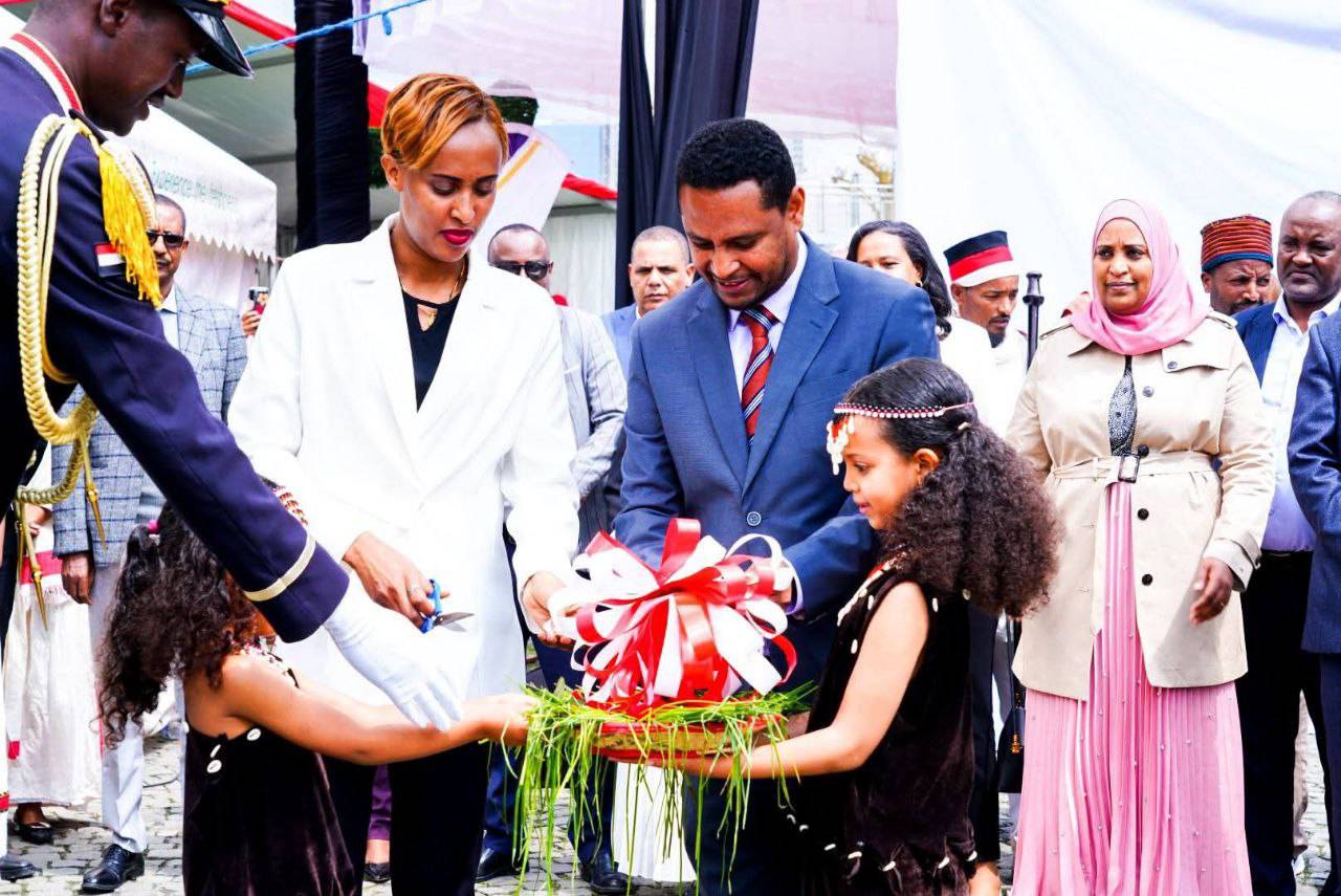 You are currently viewing ሁለተኛው የንግድ ሳምንት ኤግዚቢሽን በኦሮሞ የባህል ማዕከል ተከፈተ