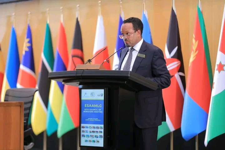 You are currently viewing በአፍሪካ ጤናማ የፋይናንስ ስርዓት የግሉን ዘርፍ ተሳትፎ ማሳደግ እንደሚገባ የገንዘብ ሚኒስትር አቶ አህመድ ሽዴ ገለጹ