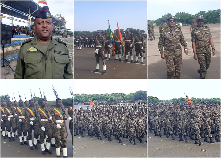 You are currently viewing የሁርሶ ኮንቲንጀንት ማሰልጠኛ ትምህርት ቤት ምልምል ወታደሮችን እያስመረቀ ነው