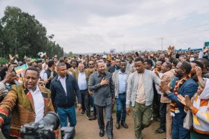Read more about the article ጠቅላይ ሚኒስትር ዐቢይ አሕመድ(ዶ/ር) ወላይታ ሶዶ አረንጓዴ ኢትዮጵያን የመገንባት ጽኑ አቋም ምስክር መሆኗን ገለጹ