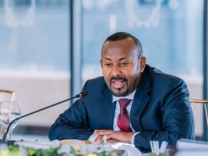 Read more about the article ጠቅላይ ሚኒስትር ዐቢይ አሕመድ በአፍሪካ ተፈጥሮን መሠረት ያደረገ የኃይል ሽግግርን አስመልክቶ ውይይት አካሄደዋል