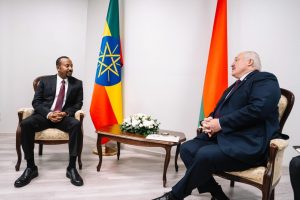 Read more about the article ጠቅላይ ሚኒስትር ዐቢይ አሕመድ(ዶ/ር) ከቤላሩስ ፕሬዝዳንት አሌክሳንደር ሉካሼንኮ ጋር ተወያዩ