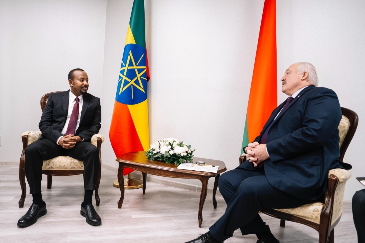 You are currently viewing ጠቅላይ ሚኒስትር ዐቢይ አሕመድ(ዶ/ር) ከቤላሩስ ፕሬዝዳንት አሌክሳንደር ሉካሼንኮ ጋር ተወያዩ