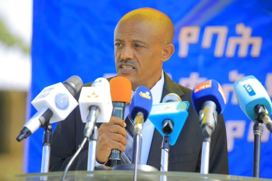 You are currently viewing የታላቁ የሕዳሴ ግድብ እንደ አድዋ ሁሉ የዘመኑ ህያው መገለጫችን ነው ሲሉ የአማራ ክልል ርዕሰ መስተዳድር አቶ አረጋ ከፈለው ተናገሩ