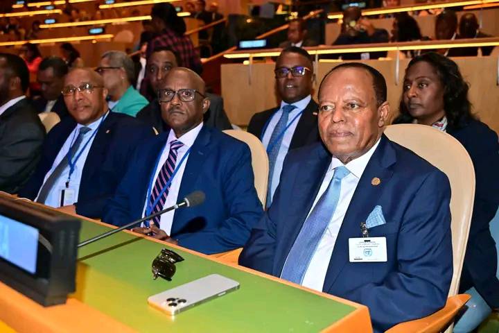 You are currently viewing በኘሬዝዳንት ታዬ አፅቀሥላሴ የተመራ የኢትዮጵያ ልዑካን ቡድን በ80ኛው የተመድ ጠቅላላ ጉባዔ ላይ እየተሳተፈ ነው