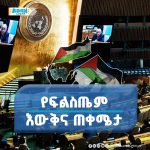 Read more about the article እየጨመረ የመጣው የፍልስጤም የሀገርነት እውቅና ጠቀሜታ እና አንድምታ