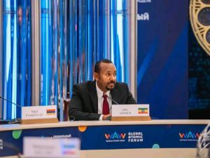 Read more about the article ኢትዮጵያ በኒውክለር ቴክኖሎጂ ከሩሲያ ጋር ያላትን አጋርነት በማጠናከር የአፍሪካ ተምሳሌት ለመሆን ዝግጁ መሆኗን ጠቅላይ ሚኒስትር ዐቢይ አሕመድ (ዶ/ር) ገለጹ