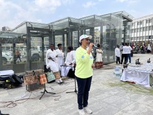 Read more about the article ‎የአሸናፊነታችን፣ የመቻላችን ሚስጥር ህብረብሄራዊ አንድነታችን ነው ሲሉ የአዲስ አበባ ባህልና ኪነ-ጥበብ ቢሮ ኃላፊ ሂሩት ካሳው (ዶ/ር) ተናገሩ
