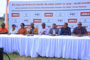 Read more about the article ለአዲስ አበባ ጆርካ ሀገር አቋራጭ ውድድር አሸናፊዎች ግማሽ ሚሊዮን ብር የሚጠጋ ሽልማት ማዘጋጀቱን የአዲስ አበባ አትሌቲክስ ፌዴሬሽን ገለጸ