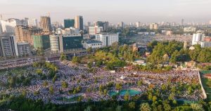 Read more about the article በኢሬቻ ሆራ ፊንፊኔ በዓል አከባበር ወቅት የትራፊክ መጨናነቅ እንዳይፈጠር የተወሰኑ መንገዶች ለተሽከርካሪዎች ዝግ እንደሚደረጉ የአዲስ አበባ ፖሊስ ጠቅላይ መምሪያ አስታወቀ