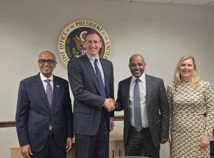 Read more about the article ኢትዮጵያ የአባልነት ድርድሩን እኤአ 2026 በሚካሄደው የዓለም የንግድ ድርጅት ጉባዔ ላይ ለማጠናቀቅ ቁርጠኛ መሆኗን የኢትዮጵያ ብሔራዊ ባንክ ገዥ ኢዮብ ተካልኝ (ዶ/ር) ገለጹ