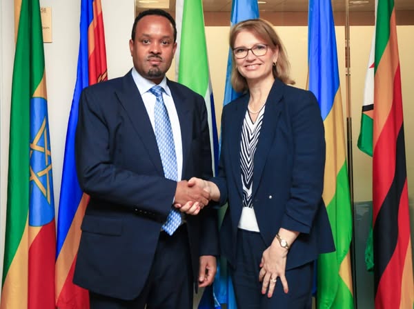 You are currently viewing የኢትዮጵያ የማዕከሉ አባል መሆን ምቹ የኢንቨስትመንት ምህዳር የመፍጠር ስራን የበለጠ እንደሚያጠናክር የገንዘብ ሚኒስትር አህመድ ሽዴ ገለጹ