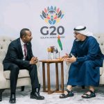 Read more about the article ጠቅላይ ሚኒስትር ዐቢይ አሕመድ( ዶ/ር) ከአቡዳቢ ልዑል አልጋ ወራሽ ሼክ ካሌድ ቢን መሃሙድ ቢን ዛይድ አልናህያን ጋር ተወያዩ