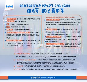 Read more about the article የቡድን 20 ሀገራት የመሪዎች ጉባዔ (G20) ወሳኝ መረጃዎች