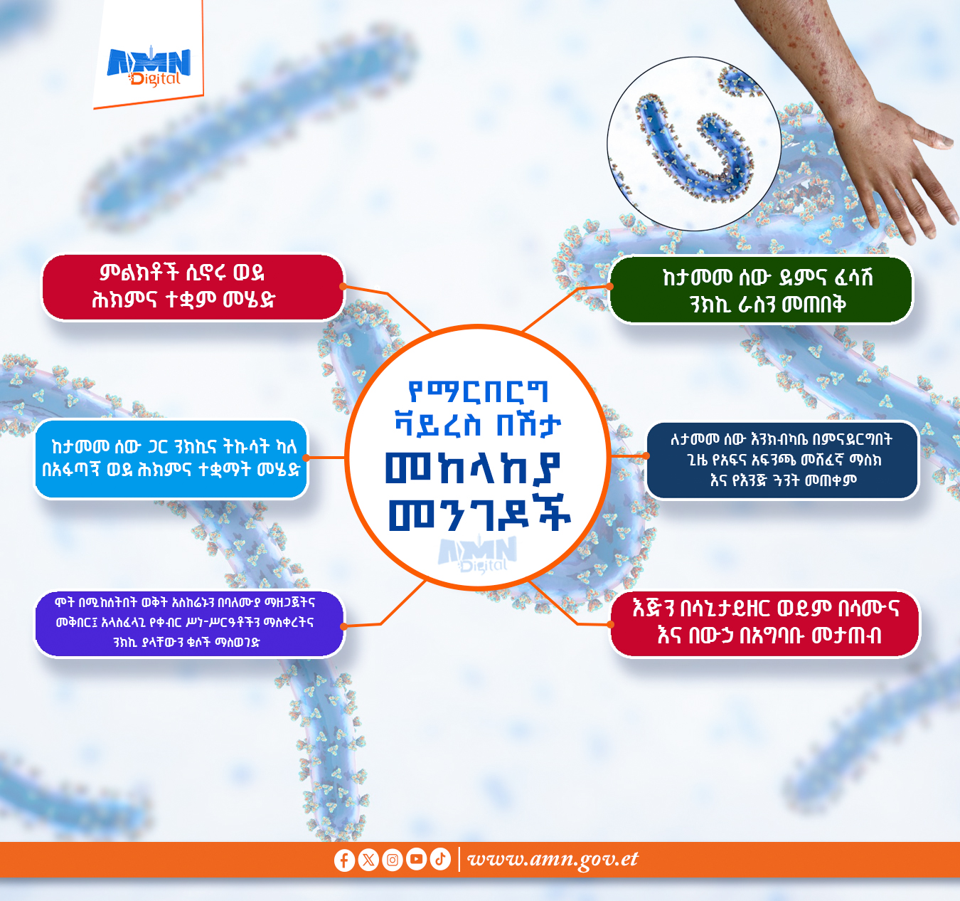 You are currently viewing የማርበርግ ቫይረስ በሽታ መከላከያ መንገዶች ምንድን ናቸው?