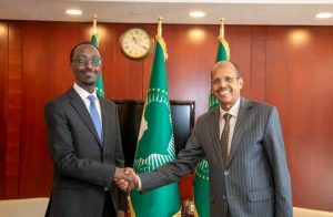 Read more about the article የአፍሪካ ህብረትና ኢትዮጵያ በቀጣናዊና አህጉራዊ ጉዳዮች ላይ ያላቸውን ትብብር ያጠናክራሉ