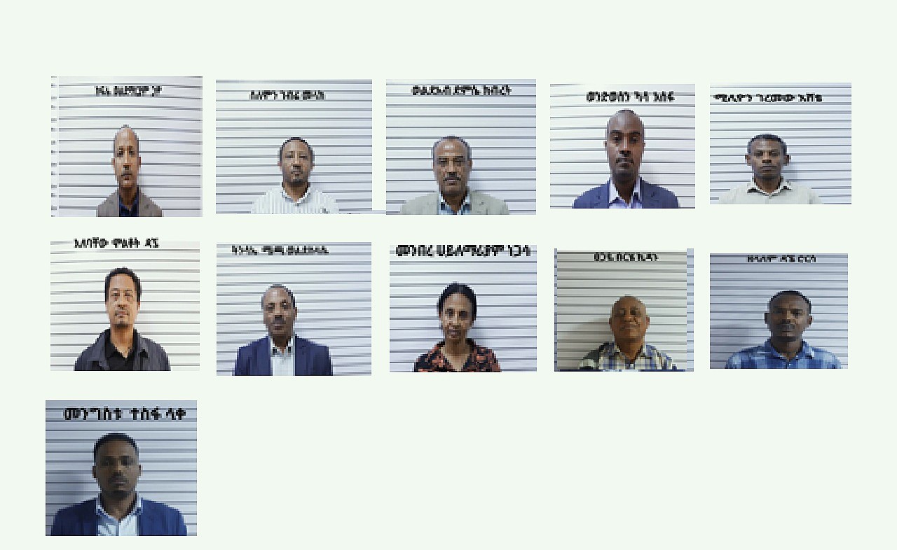 You are currently viewing በከባድ የሙስና ወንጀል ምርመራ የተጣራባቸው አሥራ አንድ ተጠርጣሪዎች ክስ ተመስርቶባቸዋል