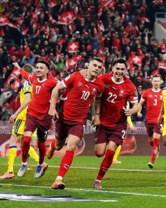 Read more about the article ስዊዘርላንድ ስዊድንን 4ለ1 አሸነፈች