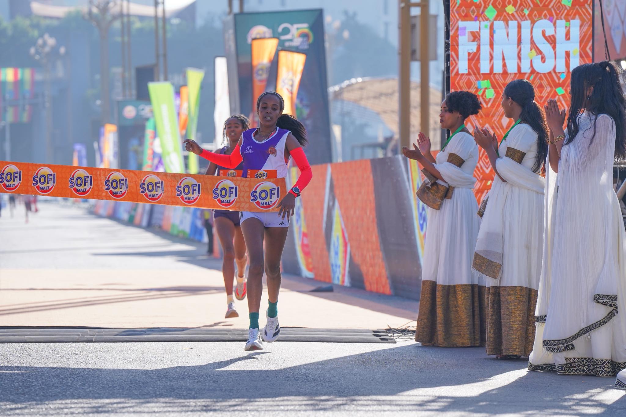 You are currently viewing አትሌት መልክናት ውዱ የ25ኛው ታላቁ ሩጫ በኢትዮጵያ አሸናፊ ሆነች