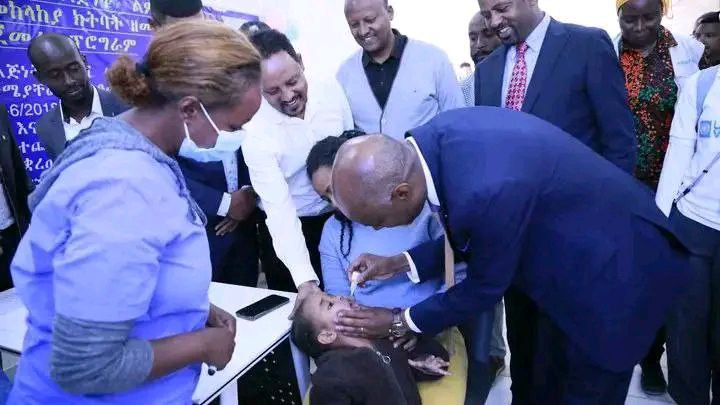 You are currently viewing 4ኛዉ ዙር የልጅነት ልምሻ (ፖሊዮ) መከላከያ ክትባት ዘመቻ ተጀመረ