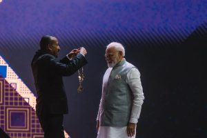 Read more about the article የጠቅላይ ሚኒስትር ናሬንድራ ሞዲ የኢትዮጵያ ጉብኝት ኢትዮጵያ የባለብዙ ዋልታ ዓለም ግንባታ ውስጥ ያላትን ቁልፍ ሚና ያረጋገጠ ነው – የመንግስት ኮሙኒኬሽን አገልግሎት