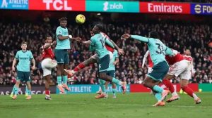 Read more about the article ዎልቭስ ሦስቱንም የጨዋታው ግቦች ባስቆጠረበት ጨዋታ አርሰናል አሸነፈ