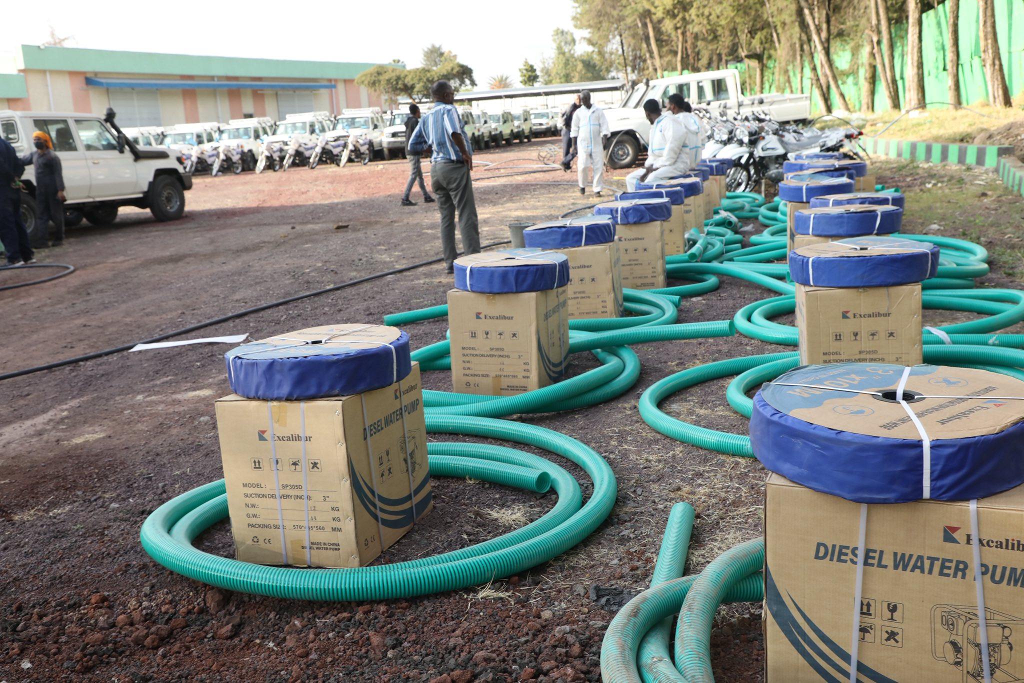 You are currently viewing ሁለት ቢሊየን ብር ወጪ የተደረገባቸው የግብርና ትራንስፎርሜሽንን የሚያገዙ ግብዓት ድጋፍ ተደረገ