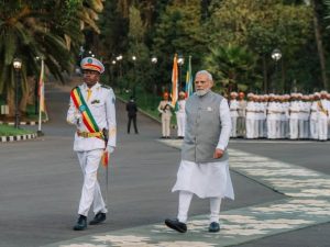 Read more about the article የጠቅላይ ሚኒስትር ናሬንድራ ሞዲ የኢትዮጵያ ጉብኝት ሁለቱ ሀገራት ይበልጥ በቅርበት ለመስራት ያላቸውን የጋራ ቁርጠኝነት ያሳየ ነው