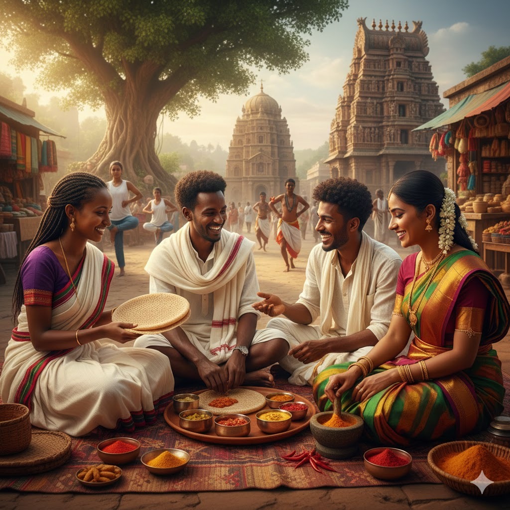 You are currently viewing አስገራሚው የሕንዳውያን እና ኢትዮጵያዊያን መመሳሰል