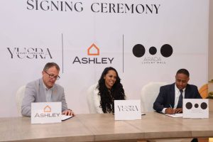 Read more about the article አራዳ ሌግዠሪ ሞል ከአለም አቀፉ አሽሊ ፈርኒቸር ጋር በጋራ መስራት የሚያስችለዉን የትብብር ስምምነት ተፈራረመ