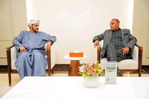 Read more about the article የኦማን የውጭ ጉዳይ ሚኒስቴር ምክትል ፀሃፊ ለይፋዊ የስራ ጉብኝት አዲስ አበባ ገቡ