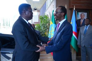 Read more about the article የውጭ ጉዳይ ሚኒስትር ጌዲዎን ጢሞቲዎስ (ዶ/ር) ከደቡብ ሱዳን አቻቸው ጋር ተወያዩ