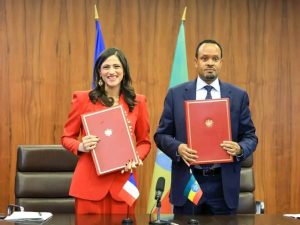 Read more about the article ኢትዮጵያ እና ፈረንሳይ ከ81 ሚሊየን ዩሮ በላይ የኢኮኖሚ ስምምነቶችን ተፈራረሙ