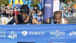 Read more about the article በሲቪያ ማራቶን በወንዶች ኢትዮጵያውያን አትሌቶች ተከታትለው በመግባት አሸነፉ