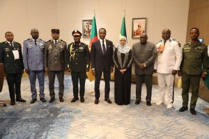 Read more about the article የመከላከያ ሚኒስትር አይሻ መሐመድ (ኢ/ር) ከአፍሪካ ሀገራት የመከላከያ ሚኒስትሮች ጋር ተወያዩ