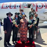 Read more about the article የናሚቢያ ፕሬዚዳንት ሙሉ በሙሉ በሴቶች ለተመራዉ የኢትዮጵያ አየር መንገድ በረራ ደማቅ አቀባበል አደረጉ