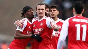 Read more about the article አርሰናል ሩብ ፍፃሜውን ተቀላቀለ